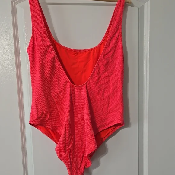 Vibrant Pink One-Piece Swimsuit - Picture 3 of 3